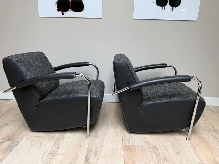 Leolux Scylla fauteuils, set van 2 — Fauteuil (foto 3)