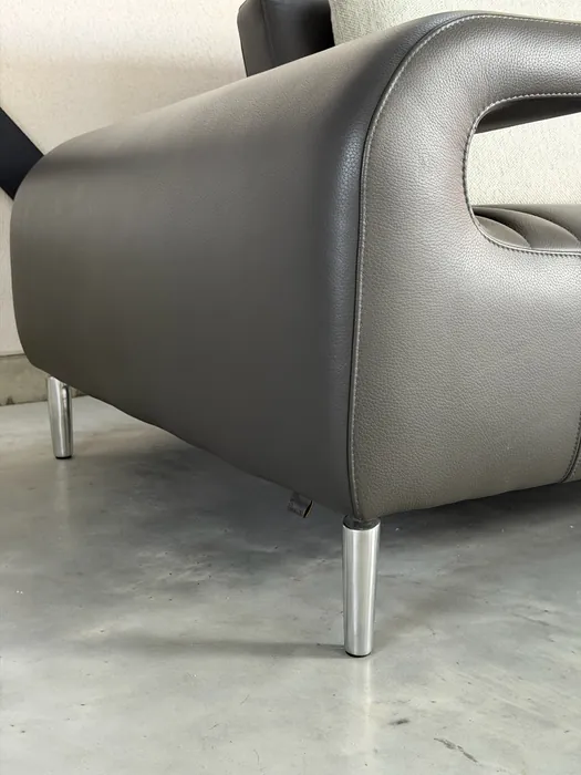 Leolux Vol de Reve hoekbank, Leder Senso Castor — Bank (foto 16)